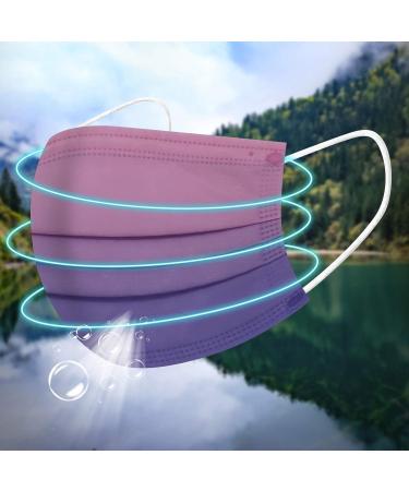 Deaamyglin 50-Piece Adult Mouth Protection - 3-Layer Non-Woven Fabric Colorful Motif Breathable Scarf Bandana - Multifuntional Face Mask for Men & Women - International Shipping Available - Buy Online on GoSupps.com