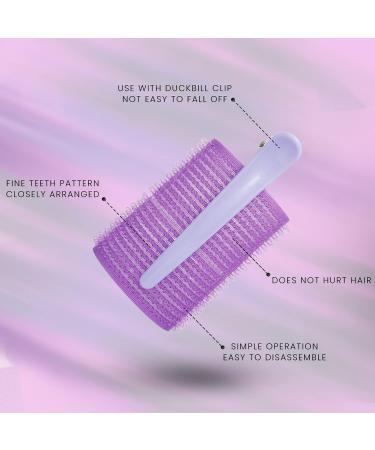 CAPIKE 37-Piece Hair Rollers Set with Self Grip Velcro Rollers, Clips, Combs, and French Braid Device - Jumbo, Large, and Medium Sizes - Hair Styling Kit - Buy Online on GoSupps.com