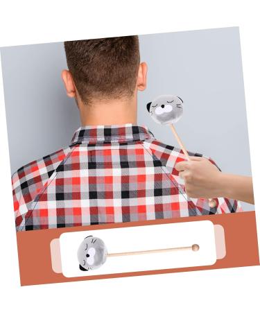 Soft Plush Back Massager Stick - Animal Design | Acupuncture Massage Tool for Muscle Relief & Relaxation - Buy Online on GoSupps.com