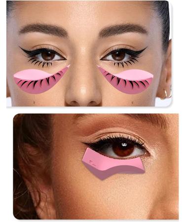 False Lower Eyelash Tool Silicone Eyeliner Tail Stamp Compact Travel-friendly Eye Makeup for Perfect Pink - Buy Online on GoSupps.com