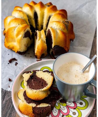 Buy Call Marble Cake Baking Mix - Vegan Friendly Classic Cocoa Flavor Extra Juicy - 8x450g Pack for Delicious Box Cakes - Buy Online on GoSupps.com