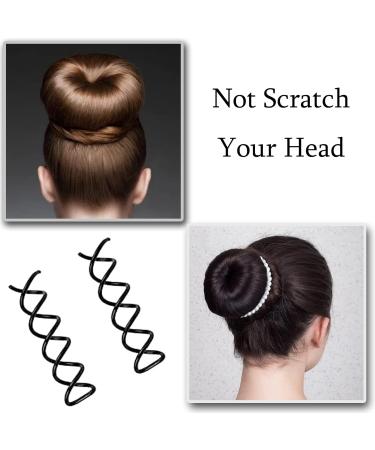 Shop Tukeva 30-Piece Styling Clip Set - Black Twist Hair Pins & Clips for DIY Hairstyles | International Shipping Available - Buy Online on GoSupps.com