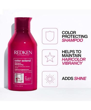 Redken Color Extend Shampoo 10.1 Fl Oz | Best Cleanser for Color-Treated Hair â€“ Manageable & Shiny - Buy Online on GoSupps.com