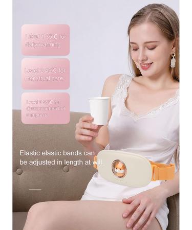 Menstruation Heating Pillows & Wireless Vibration Massager - 4 Heat Levels & 5 Modes for Period Relief | International Shipping Available - Buy Online on GoSupps.com