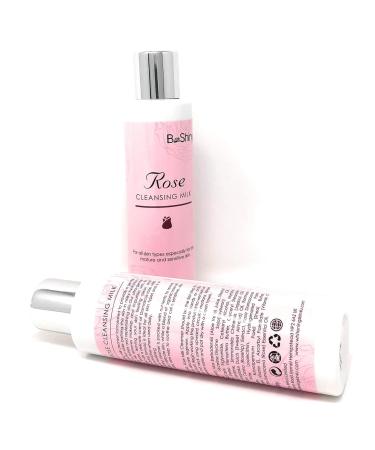 Rose Milk Facial Cleanser - Hydrating Cream for Youthful Radiant Skin | 150ml - Ideal for Dry Sensitive & Mature Skin - Buy Online on GoSupps.com