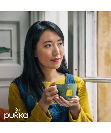 Organic After Dinner Herbal Tea - Pukka Fennel, Chicory & Cardamom (6 Pack, 120 Bags) - Buy Online on GoSupps.com