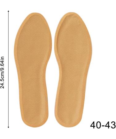 Sol Foot Warmers - Adhesive Insole Warming Pads | 8-10 Hours of Safe Natural Heating for Men (Size 40-43) - Durable & Odorless - Buy Online on GoSupps.com