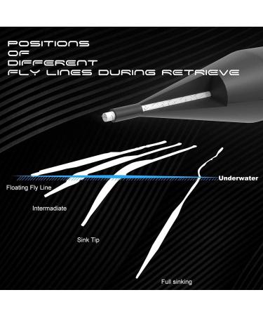 Maximumcatch Fully Sinking Fly Line 30.5m - Brown/Black 3/6IPS WF7S Fly Fishing Line for 4S-8S - Buy Online on GoSupps.com
