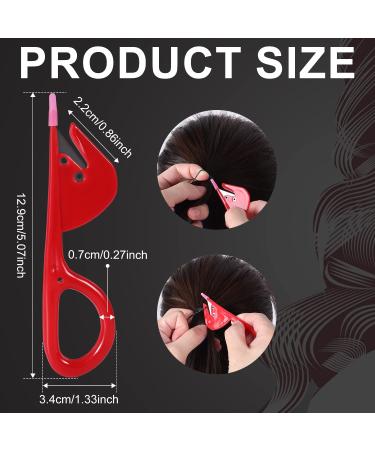 3pc Hair Elastic Bands Remover Set - Easy Hairband Cutter for Girls, Kids, Toddlers - Yellow Green Red - Buy Online on GoSupps.com