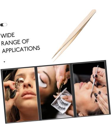 Mikinona Fish Pattern Eyelash Curler Beauty Tools Stainless Steel Lash Tweezers Stainless Steel Eyelash Tweezers Eyebrow Tweezers for Women Eye Lash Tweezers for Women Lashing Tweezers - Buy Online on GoSupps.com