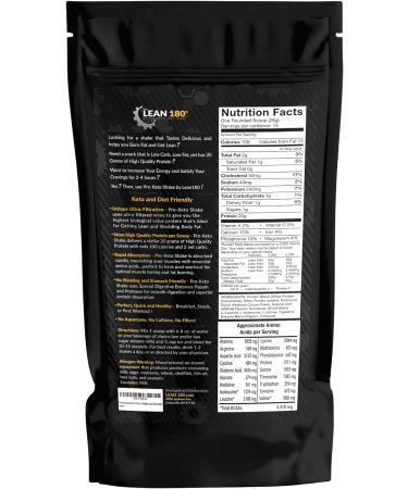Pro Keto Shake: Best Tasting Low Carb Protein Shake for Keto & Weight Loss (Chocolate) - Buy Online on GoSupps.com