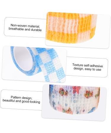 Beaupretty 25pcs Elastic Finger Wraps - Sports Finger Cover Adhesive Tapes in Random Colors - 4.3x4.3x2.7CM - International Shipping Available - Buy Online on GoSupps.com