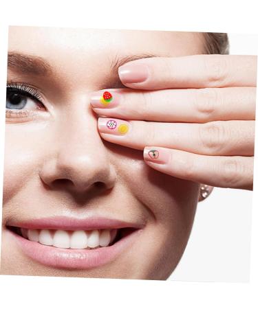 HAPINARY 4 Packs Nail Art Polymer Clay Diy Nail Decoration Nail Decorations for Nail Art Nail Art Craft Appliques Embellishments Craft Making Beads Diy Nail Art Slices 3d Resin Suite Fruit - Buy Online on GoSupps.com