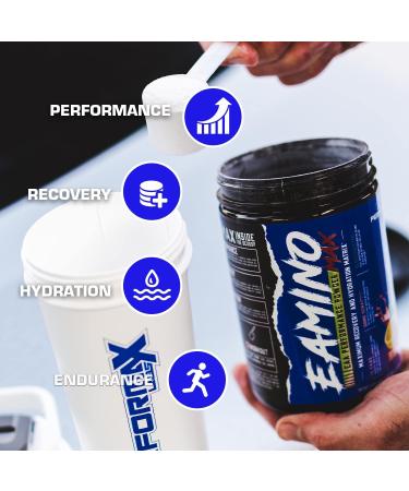 EAminoMax Amino Acid Performance Powder - 7g BCAA & EAA | Recovery Hydration Endurance | 30 Servings Pineapple Mojito - Buy Online on GoSupps.com