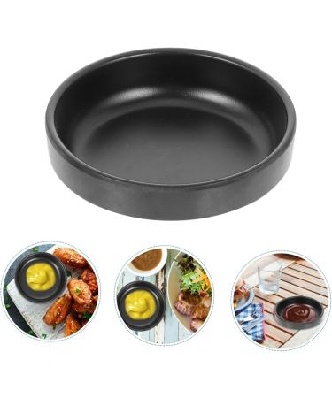 4 pcs Dipping Seasoning Household Tableware Supplies Kitchen Serving Melamine Containers re-usable 9X9X2.4CMx2pcs Blackx2pcs - Buy Online on GoSupps.com