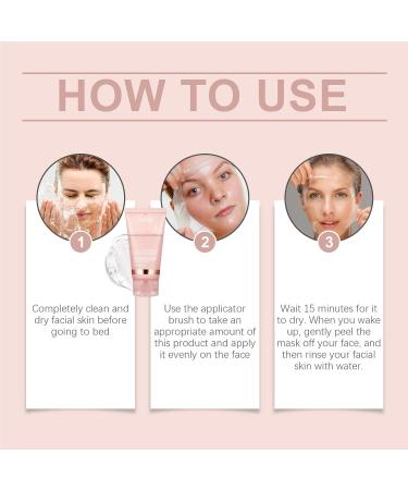 Collagen Night Wrapping Mask - Collagen Face Mask - Hydrating Face Masks Skincare - Collagen Peel Off Face Masks - Smooth & Tight - Reduce Fine Lines & Dullness - Face Masks Beauty for All Skin Types - Buy Online on GoSupps.com