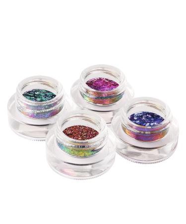 MEICOLY Cream Chameleon Eyeshadow Gel | Intense Color Shifting Eye Shadow with Metallic Shimmer | Klein Blue 05 - Buy Online on GoSupps.com