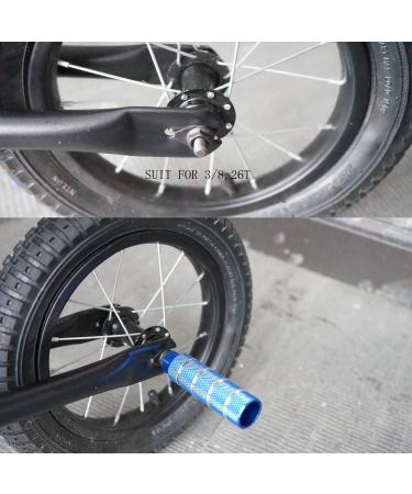 Vansa 3/8 - 26 Teeth Aluminum Alloy Bike Pegs for Mountain BMX - Blue (1 Pair) - Buy Online on GoSupps.com