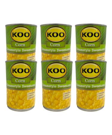 Koo sweetcorn cream 415 g 6 pieces