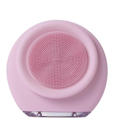 Wectirc Face Scrubber | Gentle Electric Face Exfoliator Scrubber Face Wash Brush Waterproof Face Brush Cleanser for Effective Facial Cleansing Family Birthdays Holidays Pink