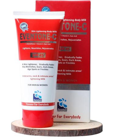 Pharmahealth Eventone-C L-Glutathione + Vitamin C Skin Darkness Treatment skin Whitening Brightening Anti-aging Wrinkleine lines treatment Youthful skin cream Man & Woman - Buy Online on GoSupps.com