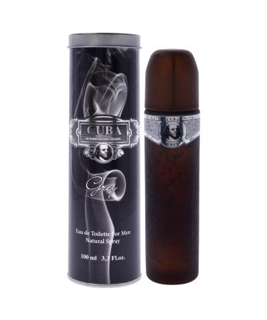 Cuba Grey By Cuba For Men Edt Spray 3.3 Fl Oz