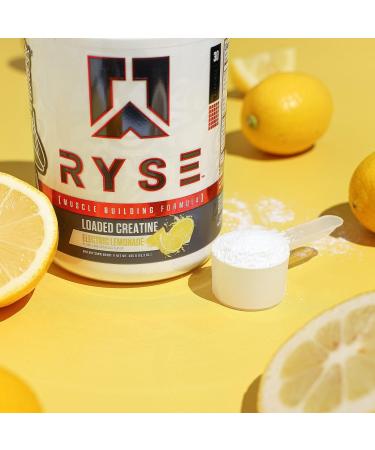 RYSE Up Supplements Element Series Loaded Creatine | Muscle Building Formula with 3 Creatine Forms Electrolytes Betaine & Peak ATP | 30 Servings Electric Lemonade - Buy Online on GoSupps.com