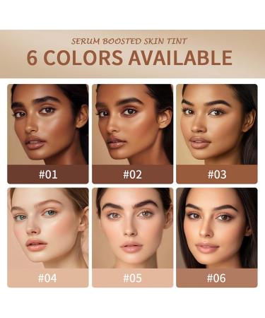 EONFAVE Foundation stick for foundation serum boosted skin tint full coverage foundation solid moisturizing concealer light and nongreasy natural matte makeup finish 03Brown - Buy Online on GoSupps.com