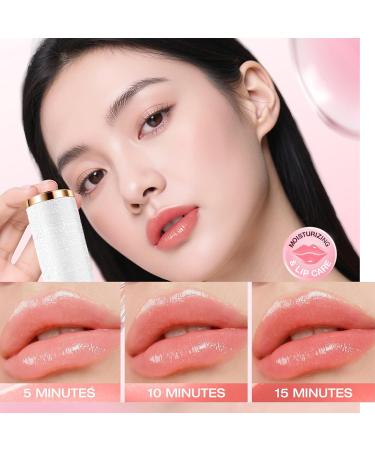 Colorless Fruit Flavoured Lip Balm - 3 Flavours Orange Peach Strawberry Hydrating Nourishing Moisturising Lip Stick Long-Lasting Winter Lip Care Daily Use (#3 3.5g) #3 1.3 Ounce (Pack of 1) - Buy Online on GoSupps.com