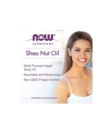 Now Foods Shea Nut Oil - Pure Moisturizing Oil 4 fl oz | Skin Hydration & Nourishment - Buy Online on GoSupps.com