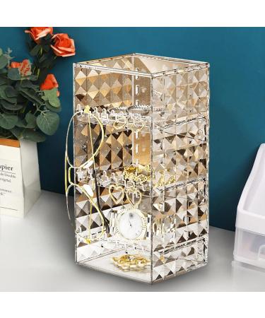 Joberio Makeup | Eyeshadow Palette Storage Box - Portable Clear Cosmetic Box Concealer Lipstick Cases - Buy Online on GoSupps.com