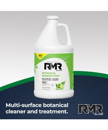 RMR Brands Botanical Disinfectant & Cleaner - Kills 99% of Bacteria & Viruses EPA Registered 1 Gallon Eco-Friendly Solution - Buy Online on GoSupps.com