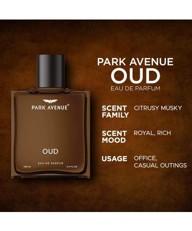Park A'venue Oud Eau De Parfum Men 100ml | Long Lasting Perfume Spray For Men | Wedding Gift Ideas | Best Wedding Gifts | Premium Luxury Fragrance Scent Aromatic | Suitable For Every Occasion - Buy Online on GoSupps.com