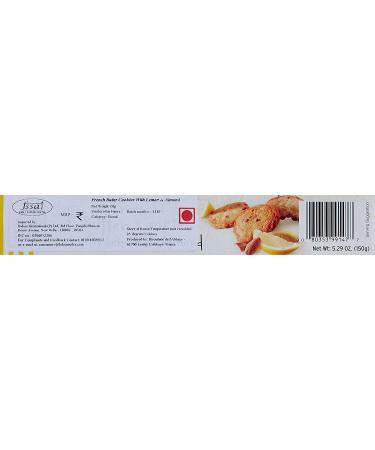 Pierre Biscuiterie French Butter Lemon and Almond Cookies - 5.29 oz (Pack of 1) - Buy Online on GoSupps.com