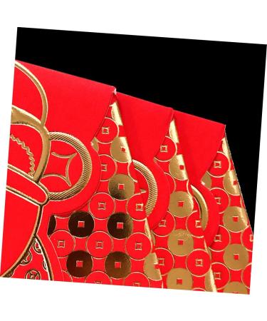 Ciieeo 80 Pcs God of Wealth Red Envelope Red Envelopes Hongbao Wrap Bags New Year Money Packet New Year Money Envelopes Money Pocket Red Luck Money Bag Hongbao Envelopes Paper Rabbit Fold - Buy Online on GoSupps.com