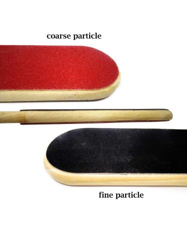Honbay 2PCS Double Sided Wood Foot Files - Foot Scraper for Callus & Dead Skin Removal - Pedicure Scrubber Tool (10 Inch) - Buy Online on GoSupps.com