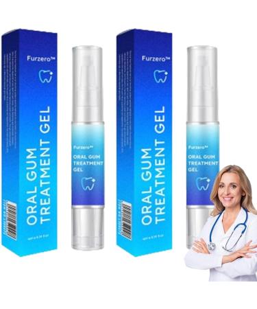 Furzero Oral Gum Treatment Gel Dentizen Gum Therapy Gel Furzero Gum Therapy Gel Gum Shield Therapy Gel Furzero Teeth Whitening Repair Regrowth Gel (2pcs)