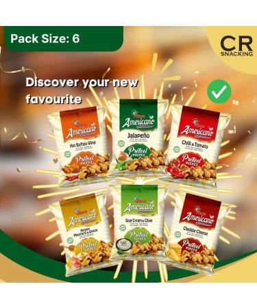 Combos Snacks Variety Pack 6 x 100g - Jalapeno Cheese, Hot Wing, Honey Mustard, Onion Chilli, Tomato Chive Sourdough Pretzel Pieces - Perfect for Pubs or Kids Lunchboxes - Buy Online on GoSupps.com