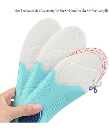 Kids Athletic Insoles with Arch Support - Slim & Lightweight Memory Foam Inserts for 12.5C-1.5Y - Buy Online on GoSupps.com