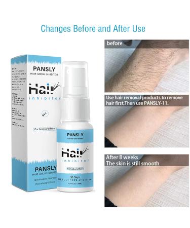 Hair Growth Inhibitor Spray - Permanent Hair Removal for Underarms Arms Legs & Bikini - 20ML for Men & Women - Shop Internationally - Buy Online on GoSupps.com