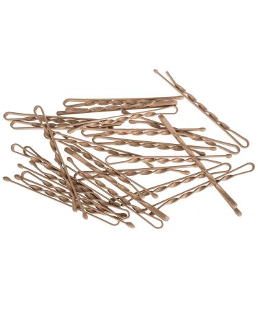 Haarla -Liebst Premium Beige Bobby Pins Hair Clips Set | 24 Extra Hold 5cm Hairpins for Women Girls & Children with Storage Box - White - Buy Online on GoSupps.com