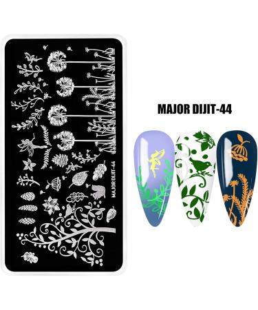 Cuiyoush Nail Stencil - Stainless Steel Printing Plate for Halloween & Christmas Manicure | Various Patterns for Girls - Buy Online on GoSupps.com