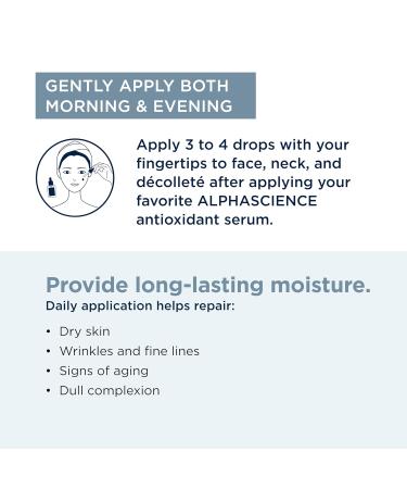 ALPHASCIENCE HA Booster Serum | Plumping Hydrating Skincare for Dryness & Wrinkles | Fragrance-Free Preservative-Free - 30 ml - Buy Online on GoSupps.com