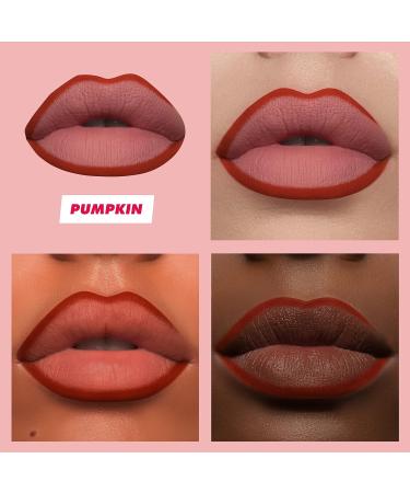 Lime Crime Velvetines Lip Liner Pumpkin - Long-Lasting Matte Lining Pencil (Brick Red) - Vegan & Cruelty-Free - Buy Online on GoSupps.com