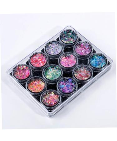 NOLITOY Set 12 - Glitter Body Gel Makeup for Face & Body | Shiny Sequin Gel for Stunning Makeup Looks | International Shipping Available - Buy Online on GoSupps.com