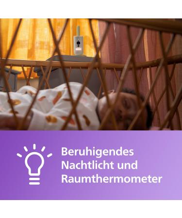 Philips Avent Connected Baby Camera SCD643/26 - Secure Audio 2-Fold Zoom Night Vision Intercom & Lullabies - Shop Internationally! - Buy Online on GoSupps.com