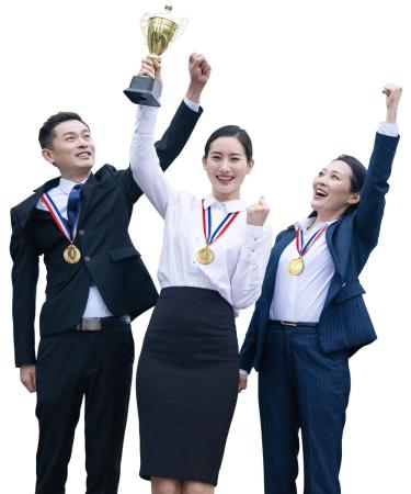 48 Pieces Gold Silver Bronze Winner Medals for Competitions - 2 Inches - Party Olympic Style - Buy Online on GoSupps.com