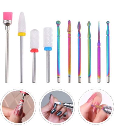 minkissy Exfoliante 2 Sets Nail Polish Set Nail Polishing Tool Drill Bit Manicure Tool Nail Drill Bits Nail File Electric Nail Drills Nail Grinding Head Nails Kits Metal Acrylic Colorful - Buy Online on GoSupps.com