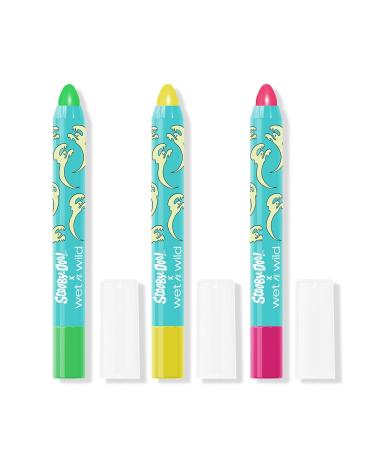 Buy Wet n Wild Scooby Doo Collection Glow Madness - 3-Piece UV Glow Face & Body Crayon Set | International Shipping - Buy Online on GoSupps.com