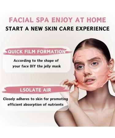 Face Masks Beauty - Rose & Hyaluronic Acid Jelly Mask - Face Masks Beauty for Deep Cleansing Hydrating & Nourishing - Face Care for Reducing Acne & Removing Dark Spots - Peel Off Face Masks - Buy Online on GoSupps.com